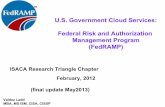 FedRAMP - Federal Agencies & Cloud Service Providers meet FISMA 2.0