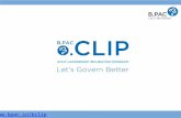 B.CLIP: B.PAC Civic Leadership Incubator Program