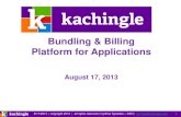 Kachingle Overview August 2013