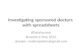 Doctors for Kroner - Presentation at #Dataharvest 2012
