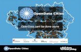 Open Data Can't Be Done ALONE