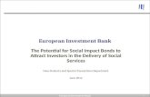 The Potential for Social Impact Bonds to Attract Investors in the Delivery of Social Services