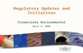 Regulatory Updates and Initiatives
