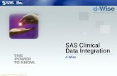 d-Wise | SAS Clinical Data Integration