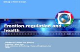 emotion regulation and health