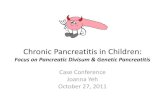 Chronic pancreatitis in children