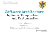 Software Architecture by Reuse, Composition and Customization