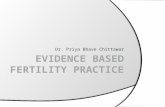 Evidence based Infertility Management