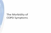 Morbidity of copd symptoms