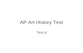 Ap art history test 4 term 2