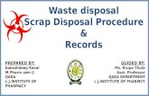 PHARMACEUTICAL WASTE MANAGEMENT IN INDIA