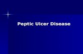 Peptic Ulcer Disease Ppt   April 2005