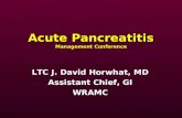 Acute Pancreatitis Management Conference