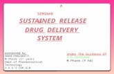 sustained release drug delivery system