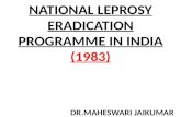 NATIONAL LEPROSY ERADICATION PROGRAMME IN INDIA