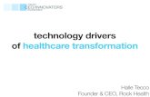 Technology drivers of healthcare transformation