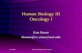 Human Bio Iii Oncology I