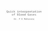 Quick interpretation of blood gases