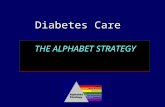 Diabetes Care Alphabet Strategy