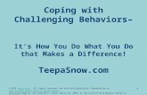 Teepa Snow, Dementia Expert, on Challenging Behaviors