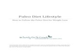 Paleo Diet Lifestyle: Paleo Diet and Weight Loss