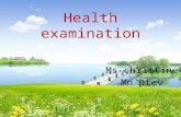 Ppt for physical examination