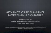 Advance Care Planning: More than a signature