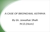 A case of bronchial asthma treated by Homeopathy - Speciality Homeopathic Clinic - Case 1