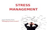 Stress management | Mobilink Careers