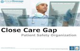 Close Care Gaps using clinicalMessage ePlatform