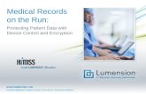 Medical Records on the Run: Protecting Patient Data with Device Control and Encryption