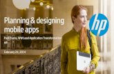 Planning and Designing Mobile Apps for Enterprise
