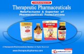 Therapeutic Pharmaceuticals Maharashtra India