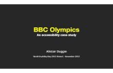 BBC Olympics: An Accessibility Study