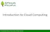 SpringPeople Introduction to Cloud Computing