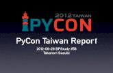 PyCon Taiwan report