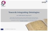 Towards Integrating Ontologies An EDM-Based Approach