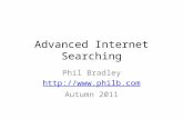 Advanced internet searching Autumn 2011