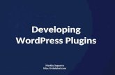 Developing WordPress Plugins