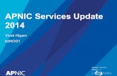 Services Update ARM 3/bdNOG 1