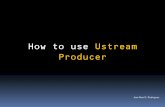 How to use ustream producer