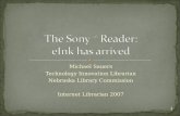 Sony Reader: eInk Has Arrived