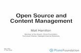 Open Source and Content Management (+audio)