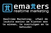 Digital Marketing Live! 2014 - Ematters - Wouter Theijsmeijer