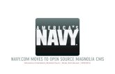 Navy.com moves to Open Source Magnolia CMS