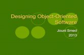 Designing Object Oriented Software - lecture slides 2013