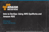 AWS Webcast - Intro to DevOps:  Using Amazon RDS with AWS OpsWorks