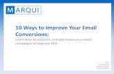 10 Ways to Improve Your Email Conversions