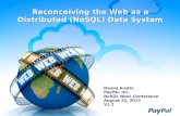Reconceiving the Web as a Distributed (NoSQL) Data System