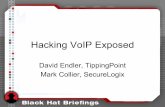 BlackHat Hacking - Hacking VoIP